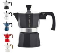 GROSCHE Milano Moka Espresso Maker - 3 Cup / 150 ml - Black