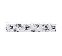 Grosgrain 5m x 20mm Bowtique Ribbon Navy Rose Bowtique Ribbon White