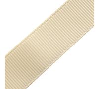 Grosgrain Plain Basic Ribbon 15mm Wide 3 Metre Length (Cream)