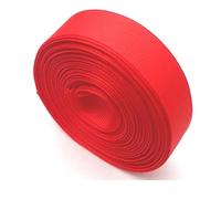 Grosgrain Ribbon 10mm X 23 Meters - (Red) Double Sided Perfect Ribbon for Gifts Wrap Sew Party, Decorations Events Dress Wedding Christmas Crafts, Bows Car, Floral Balloons DIY, Bouquets, Cake