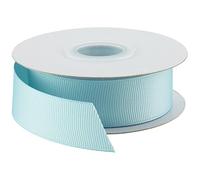 Grosgrain Ribbon 20mm X 10 Meters (Light Blue) Double Sided Gift Wrap Ribbon, Ribbons for Gift Wrapping, Christmas Ribbon, Gift Wrapping Ribbon for Crafting, Wedding Party Decor
