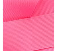 Grosgrain Ribbon -23 Meters / 25 Yards Rolls for Gifts Wrap Sew Party Decorations Events Wedding Christmas Crafts Bows DIY Bouquets Cake Double Sided Size (15 mm, Rose Pink)