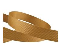 Grosgrain Ribbon -23 Meters / 25 Yards Rolls, for Gifts Wrap Sew Party Decorations Events Wedding Christmas Crafts Bows DIY Bouquets Cake Double Sided (10 mm, Gold)