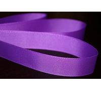 Grosgrain Ribbon 25MM X 46 Meters 50 Yards Rolls (Purple) Double Sided, for Gifts Wrap Sew Party Decorations Events Dress Wedding Christmas Crafts Bows, Car Floral Balloons Hairs, DIY, Bouquets, Cake