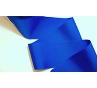 Grosgrain Ribbon 38mm (Blue, 5 Meters) Double Sided for Gifts Wrap Sewing Party Decorations Events Dress Wedding Christmas Crafts Bows Car Floral Balloons DIY Bouquets Cake