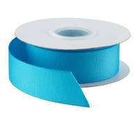 Grosgrain Ribbon - 46 Meters / 50 Yards Rolls for Gifts Wrap Sew Party Decorations Events Wedding Christmas Crafts Bows DIY Bouquets Cake Double Sided Many Colours (Turquoise)