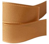 Grosgrain Ribbon -5 Meters for Gifts Wrap Sew Party Decorations Events Wedding Christmas Crafts Bows DIY Bouquets Cake Double Sided Many Colours (38 mm X 5 Metre, Gold)