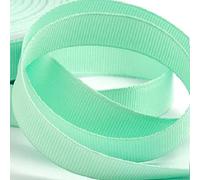 Grosgrain Ribbon - 5 Meters, Party, Dress, Sewing, Gift Wrap, Bows, Decorations, Events, Wedding, Crafts - Double Sided, Sizes (38 mm X 5 Metre, Mint Green)