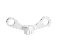 Grosion Bike Crank Removal Tool,Professional Crank Extractor Compatible with Shimano Hollowtech II,Crank Arm Extractor,Easy Crank Arm Removal and Maintenance(Silver)