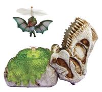 Gross-a-Saurus GrossMos Flying Dino Green - Interactive 12 inches,