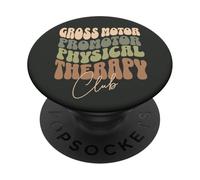 Gross Motor Promotor Physical Therapy Club (Text on Back) PopSockets Adhesive PopGrip