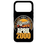 Großartig seit April 2000 26th Birthday Saying 26 Years Case for iPhone 17 Pro Max