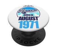 Großartig seit August 1971 55th Birthday Saying 55 Years PopSockets Adhesive PopGrip