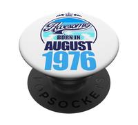 Großartig seit August 1976 50th Birthday Saying 50 Years PopSockets Adhesive PopGrip