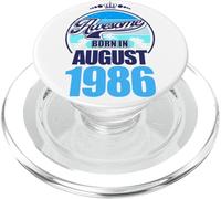 Großartig seit August 1986 40th Birthday Saying 40 Years PopSockets PopGrip for MagSafe