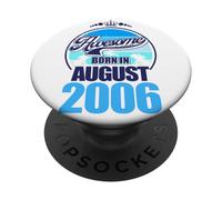 Großartig seit August 2006 20th Birthday Saying 20 Years PopSockets Adhesive PopGrip