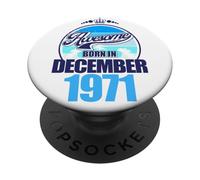 Großartig seit December 1971 55th Birthday Saying 55 Years PopSockets Adhesive PopGrip