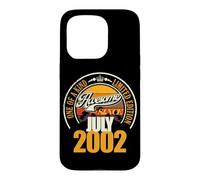 Großartig seit July 2002 24th Birthday Saying 24 Years Old Case for iPhone 15 Pro