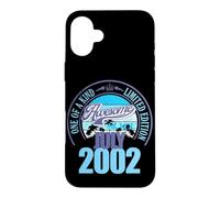 Großartig seit July 2002 24th Birthday Saying 24 Years Old Case for iPhone 16 Plus