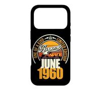 Großartig seit June 1960 66th Birthday Saying 66 Years Case for iPhone 17 Pro