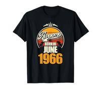 Großartig SEIT June 1966 60th Birthday Saying 60 Years T-Shirt
