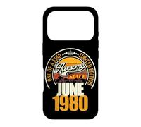 Großartig seit June 1980 46th Birthday Saying 46 Years Case for iPhone 17 Pro