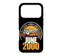 Großartig seit June 2000 26th Birthday Saying 26 Years Case for iPhone 17 Pro