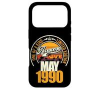 Großartig seit Mai 1990 36th Birthday Saying 36 Years Case for iPhone 17 Pro