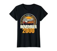 Großartig SEIT November 2000 26th Birthday Saying 26 Years Value Graphic T-Shirt, Women, Black, M