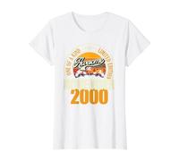 Großartig SEIT November 2000 26th Birthday Saying 26 Years Value Graphic T-Shirt, Women, White, S