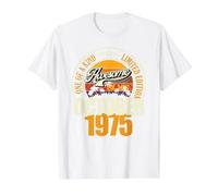 Großartig SEIT October 1975 51st Birthday Saying 51 Years Value Graphic T-Shirt, Men, White, S