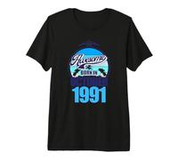 Großartig SEIT October 1991 35th Birthday Saying 35 Years Premium T-Shirt