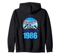 Großartig seit September 1986 40th Birthday Saying 40 Years Zip Hoodie