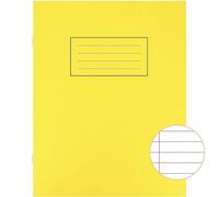 GROSSē A4/A5 SILVINE Home Schooling School Exercise Books Notebooks Homework -80 Pages. (1, Yellow)