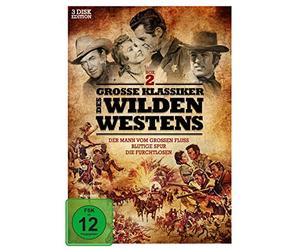 Große Klassiker des Wilden Westens 2 - Der Mann vom großen Fluss, Blutige Spur, Die Furchtlosen [DVD]