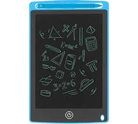 GROSSē LCD Writing Tablet 12 Inch bright Electronic Drawing Board Graphic Tablets with Memory Lock Handwriting Paperless Notepad Suitable for Home Job School Office Blackboard (Blue, 12")