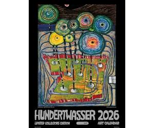 Großer Hundertwasser Art Calendar 2026: Limited Collectors Edition