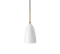 Grossman Collection Gräshoppa Pendant Brass/Blank Alabaster White