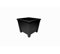 Grosvenor (X4) 100339012 Square Flower Pot 27 cm Ebony