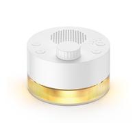 GroTawel White Noise Sound Machine: 24 Sleep-Soothing Sounds and Portable Timer Settings Machine with Warm Light and Memory Function for Baby/Kids/Toddler/Adults/Travel
