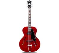 GROTE Jazz Electric Guitar Body Hollow Chrome Hardware P90 Pickup (RED)