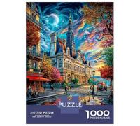 Grote Markt 1000 Piece Impossible Puzzle for Adults - Challenging Jigsaw Puzzles, Family Activity & Game Gift 52x38cm/1000pcs