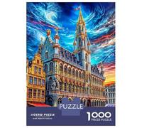 Grote Markt 1000 Piece Impossible Puzzle for Adults - Challenging Jigsaw Puzzles, Family Activity & Game Gift 38x26cm/1000pcs