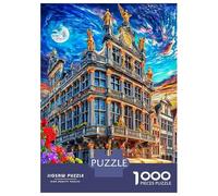 Grote Markt 1000 Piece Jigsaw Puzzle for Adults And Kids-Challenging Puzzle Game,Home Decoration & Family Fun 38x26cm/1000pcs