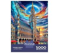Grote Markt 1000 Pieces Jigsaw Puzzle for Adults. Difficult Puzzle, Game Challenge Toy, Home Decoration 70x50cm/1000pcs