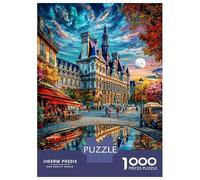 Grote Markt Jigsaw Puzzle for Adults And Teenagers, Impossible 1000 Piece Puzzle,Family Fun Activity, Challenging Puzzle Game 70x50cm/1000pcs