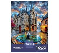 Grote Markt Jigsaw Puzzle for Adults And Teenagers, Impossible 1000 Piece Puzzle,Family Fun Activity, Challenging Puzzle Game 70x50cm/1000pcs
