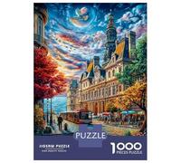Grote Markt Jigsaw Puzzles for Adults Kids, 1000 Pieces Puzzle Whimsical Challenge Toy 70x50cm/1000pcs