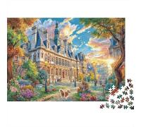 Grote Markt Puzzles 1000 Piece. Impossible Puzzles Challenge Toy for Adults& Kids Age 14 Years Up 38x26cm/1000pcs