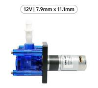 GROTHEN G1200 DC 24V Peristaltic Pump 1200ml Per Min Large Flow Liquid Dosing Pump with 3 Stainless Steel Rollers and Food Grade Silicone Tube for Laboratory and Analysis Use (12V)